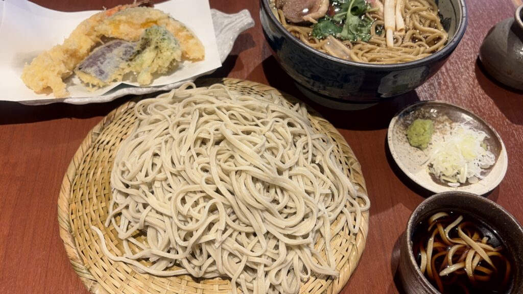 船橋市の大人気の蕎や本田の人気メニューの画像