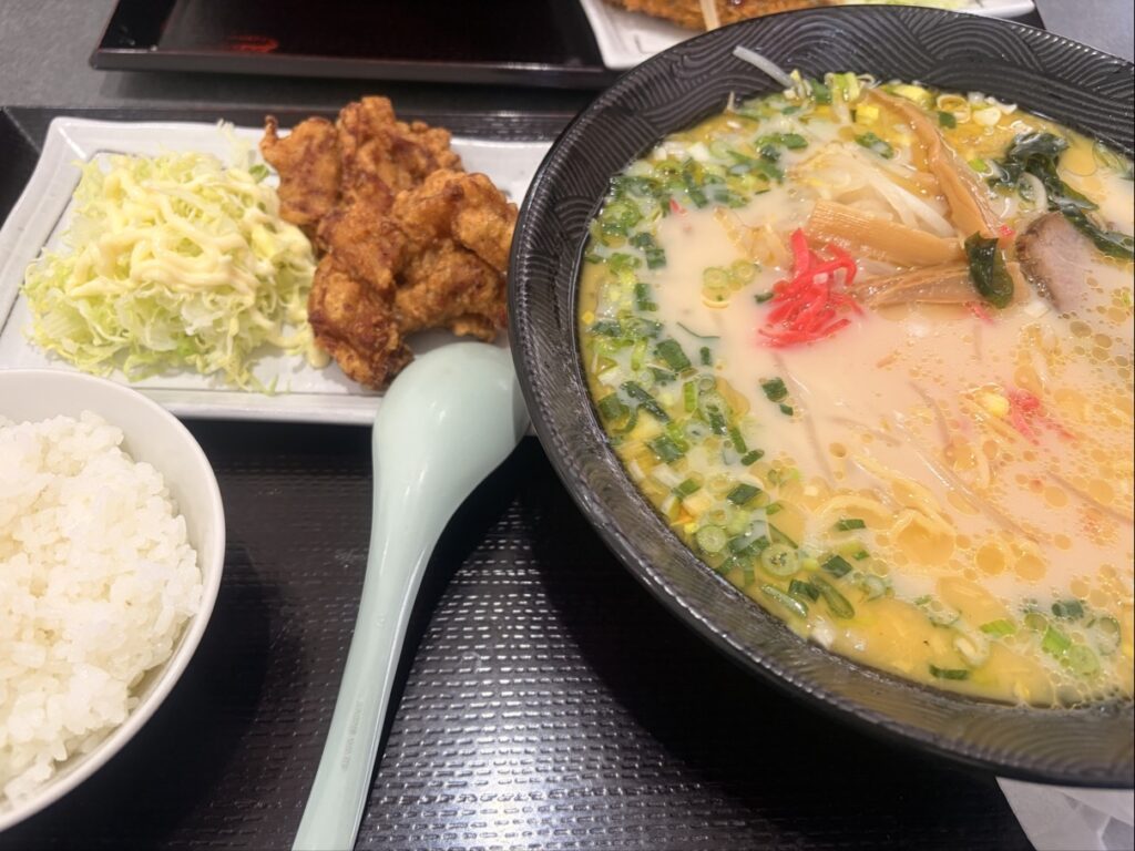 柏市の天来の大人気セットの写真です。